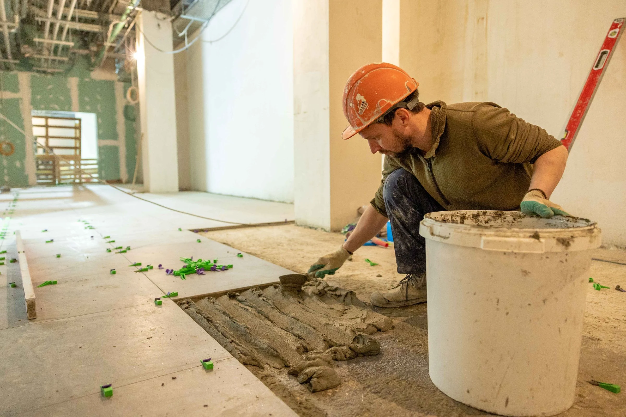tile fixing